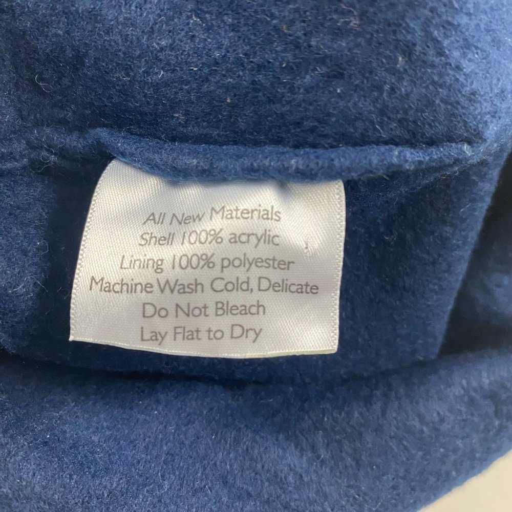 Vintage ZooZatz Penn State Nittany Lions Winter Beanie Hat Cap Tassels Youth - Picture 6 of 7